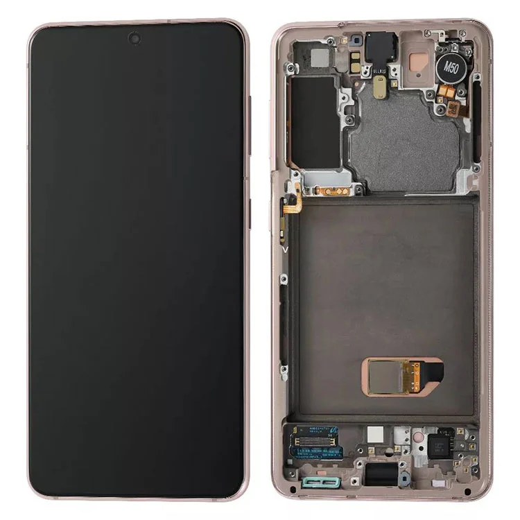 স্যামসাং গ্যালাক্সি এস 21 এলসিডি ডিসপ্লে টাচ স্ক্রিন অ্যাসেম্বলি প্রতিস্থাপনের জন্য